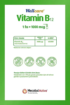 Wellcare Vitamin B12 1000 Mcg 5 ml - 2