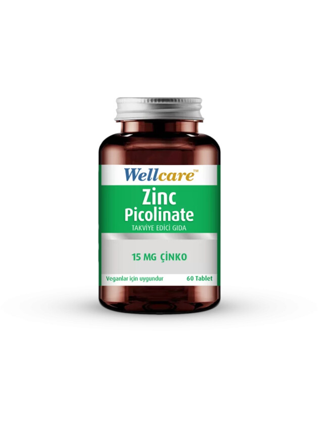 Wellcare Zinc Picolinate 15mg 60 Tablet - Wellcare