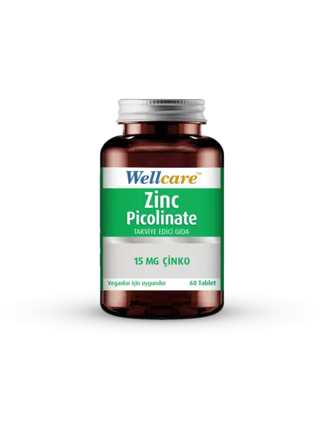 Wellcare Zinc Picolinate 15mg 60 Tablet - 1