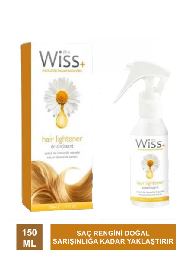 Wiss Plus Papatya Özlü Saç Rengi Açıcı Sprey 150 ml - Wiss