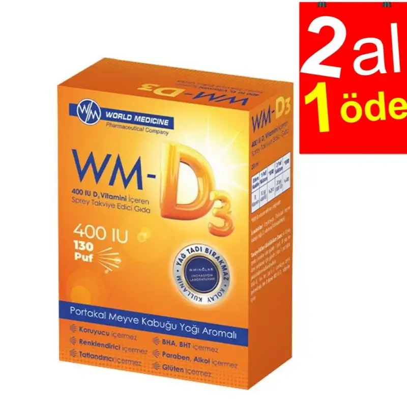 WM-D3 Vitamin D3 400IU Sprey 20 ml - 1