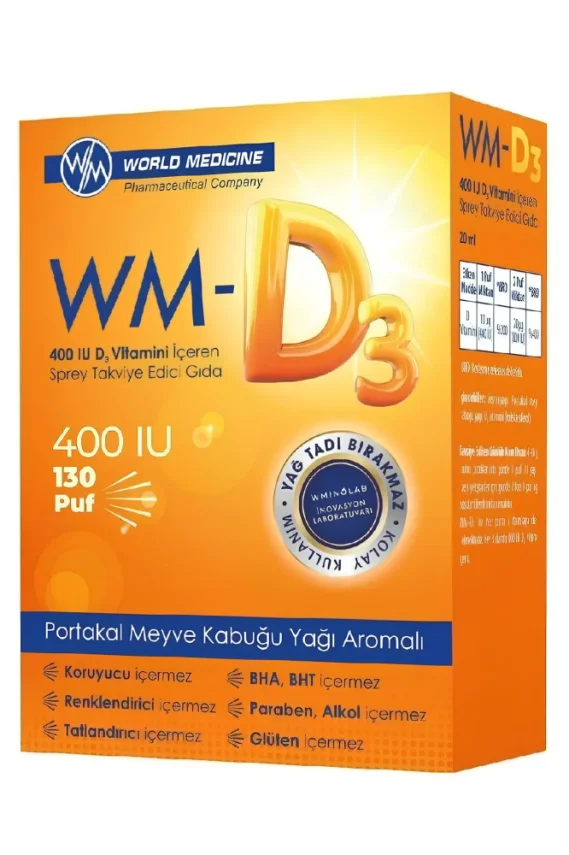 WM-D3 Vitamin D3 400IU Sprey 20 ml - 1