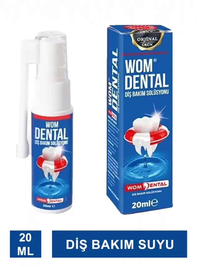 Wom Dental Diş Bakım Solüsyonu 20 ml - 1