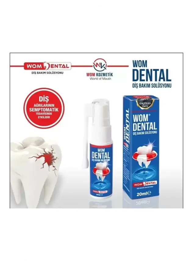 Wom Dental Diş Bakım Solüsyonu 20 ml - 4