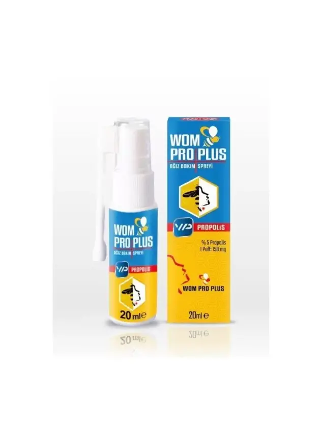 Wom Pro Plus Ağız Bakım Spreyi 20 ml - 2