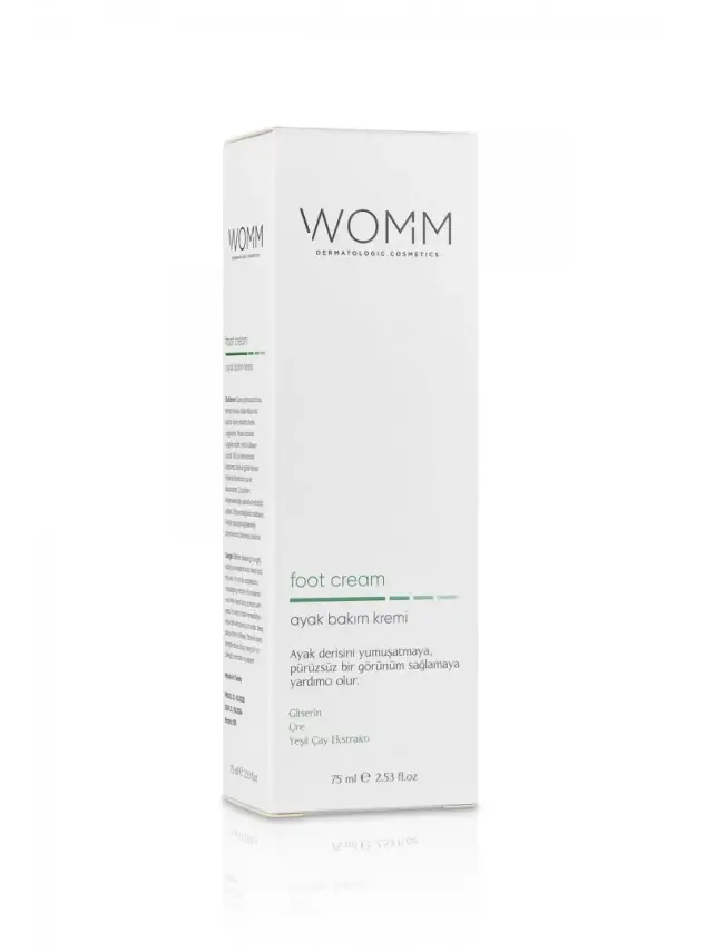 Womm Foot Cream - Ayak Bakım Kremi - 75 ml - 2