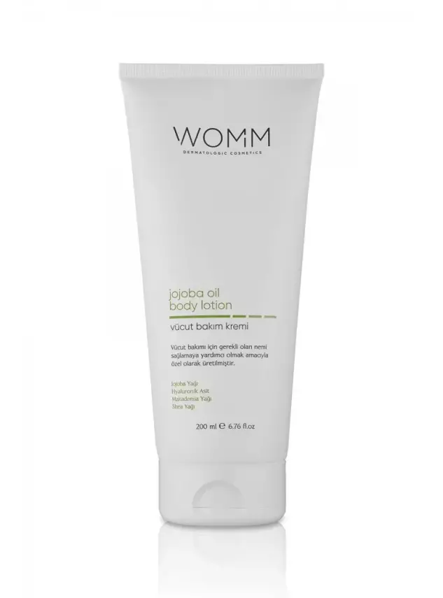 Womm Jojoba Oil Body Lotion - Vücut Bakım Losyonu - 200 ml - 1