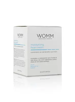 Womm Moisturizing Face Cream - Nemlendirici Yüz Kremi - 50 ml - 2