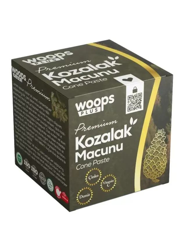 Woops Plus Kozalak Macunu 240 gr - 1