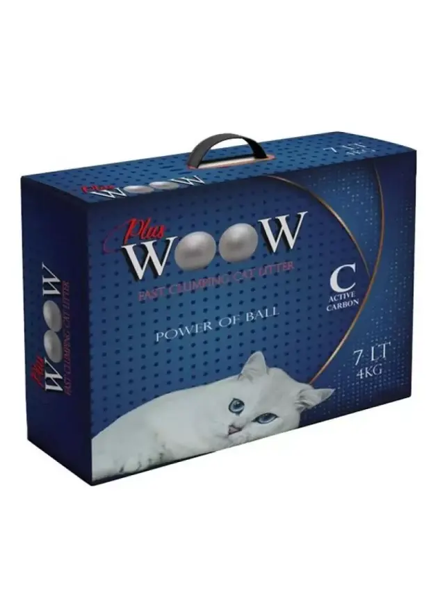 Woow Power Off Ball Aktif Karbonlu Kedi Kumu 7 L - 1