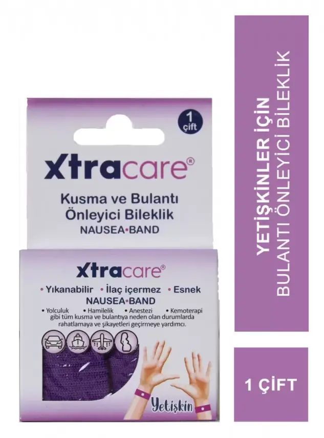Xtracare Kusma ve Bulantı Önleyici Bileklik 1 Çift - 1