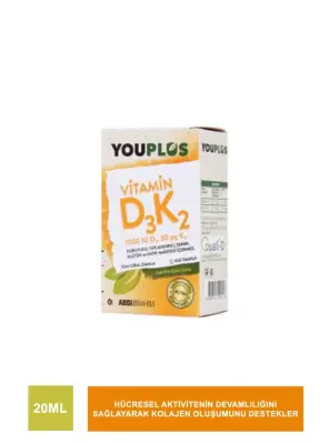 Youplus D3K2 Vitamin Damla 20 ml - 2