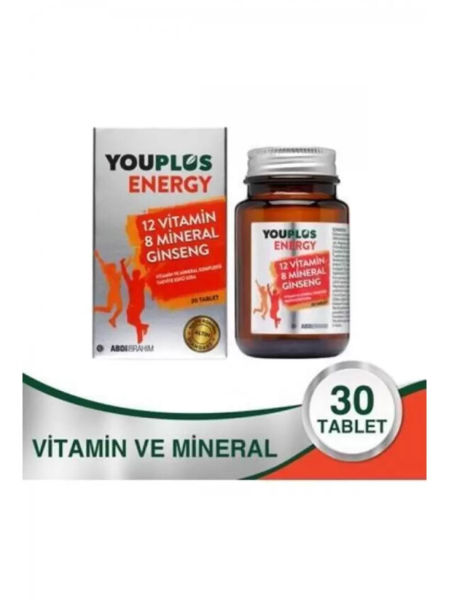 Youplus Energy 30 Tablet - Abdi İbrahim