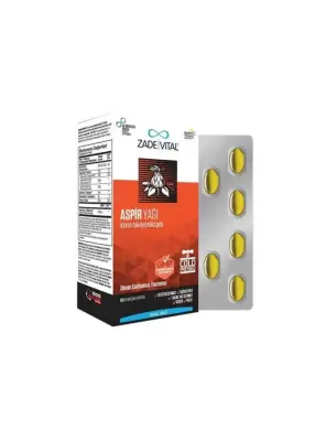 Zade Vital Aspir Yağı 60 Kapsül - Zade Vital