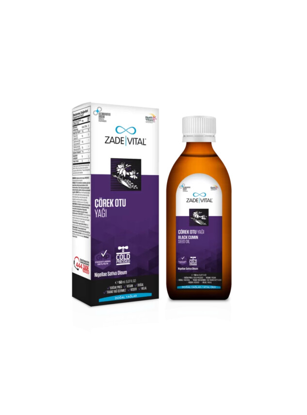 Zade Vital Çörek Otu Yağı 150 ml - Zade Vital