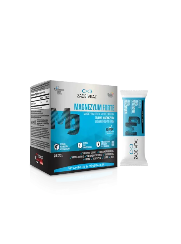Zade Vital Magnezyum Forte 20 Saşe - 1