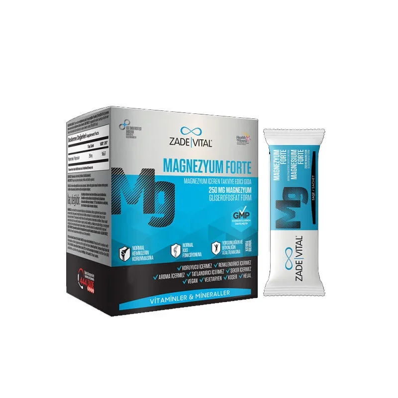 Zade Vital Magnezyum Forte 30 Saşe - 1