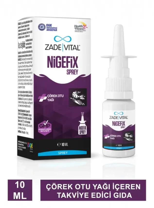 Zade Vital Nigefix Sprey 10 ml - 2