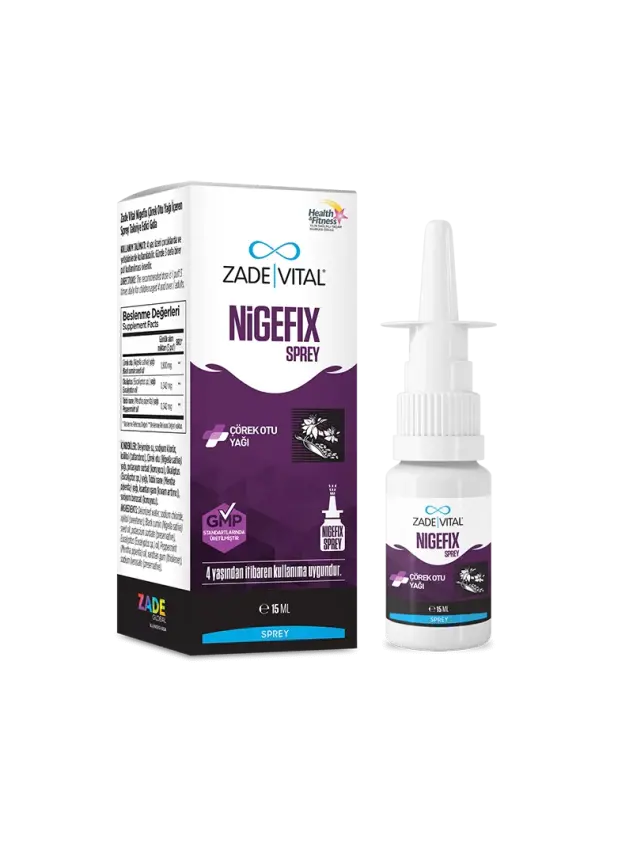 Zade Vital Nigefix Sprey 15 ml - 1