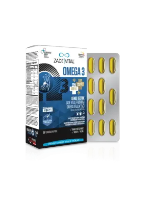 Zade Vital Premium Omega 3 Balık Yağı 45 Kapsül - Zade Vital