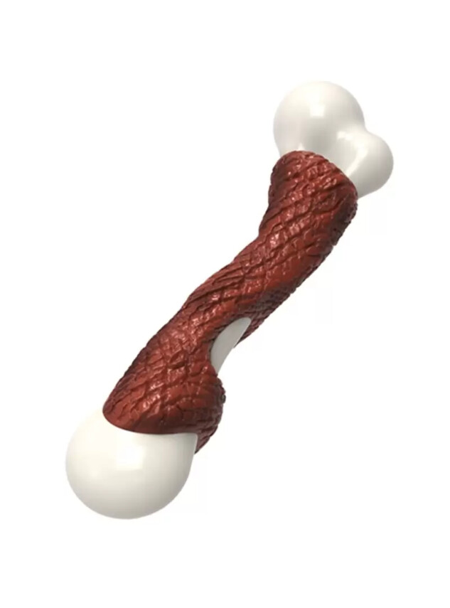 Zampa Barbekü Aromalı Kemik Köpek Oyuncağı, 14 Cm - Zampa