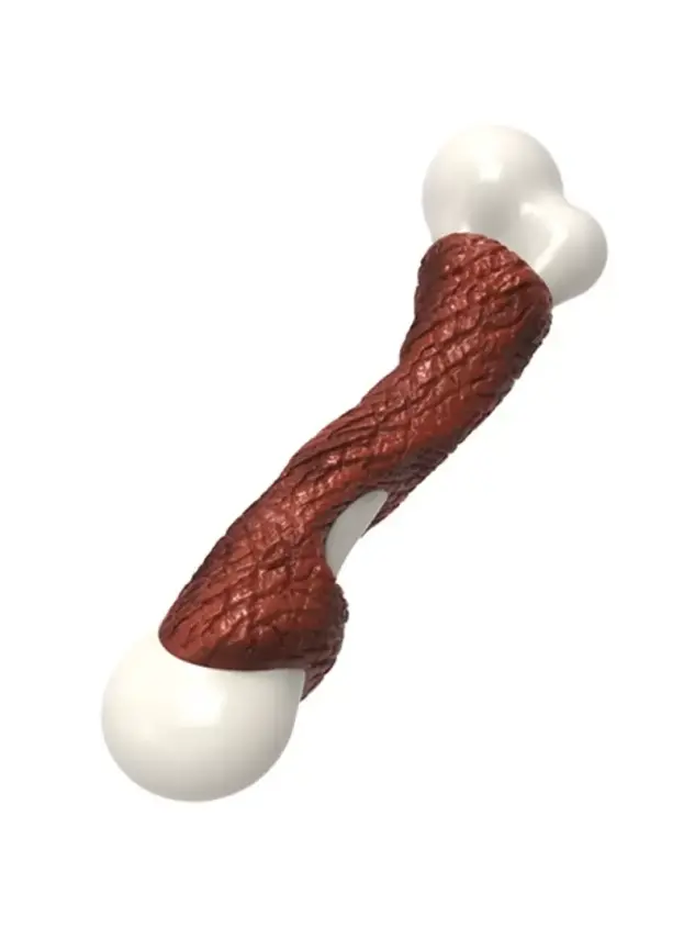 Zampa Barbekü Aromalı Kemik Köpek Oyuncağı, 14 Cm - 1