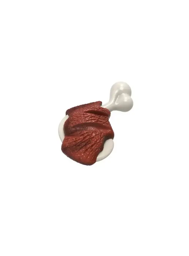 Zampa Barbekü Aromalı Tavuk But Köpek Oyuncağı 12,6 Cm - 1