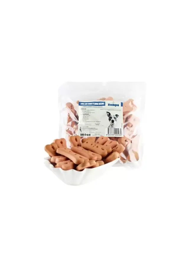 Zampa Ciğer ve Böbrek Aromalı Bisküvi Köpek Ödülü 500 Gr - 1