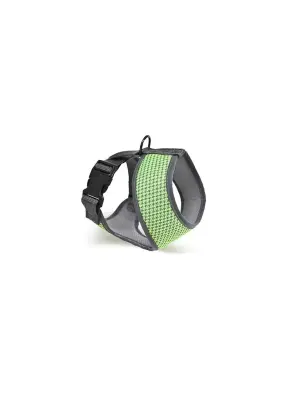 Zampa Finix Köpek Gövde Tasması Yeşil Large 40x52-70 Cm - Zampa
