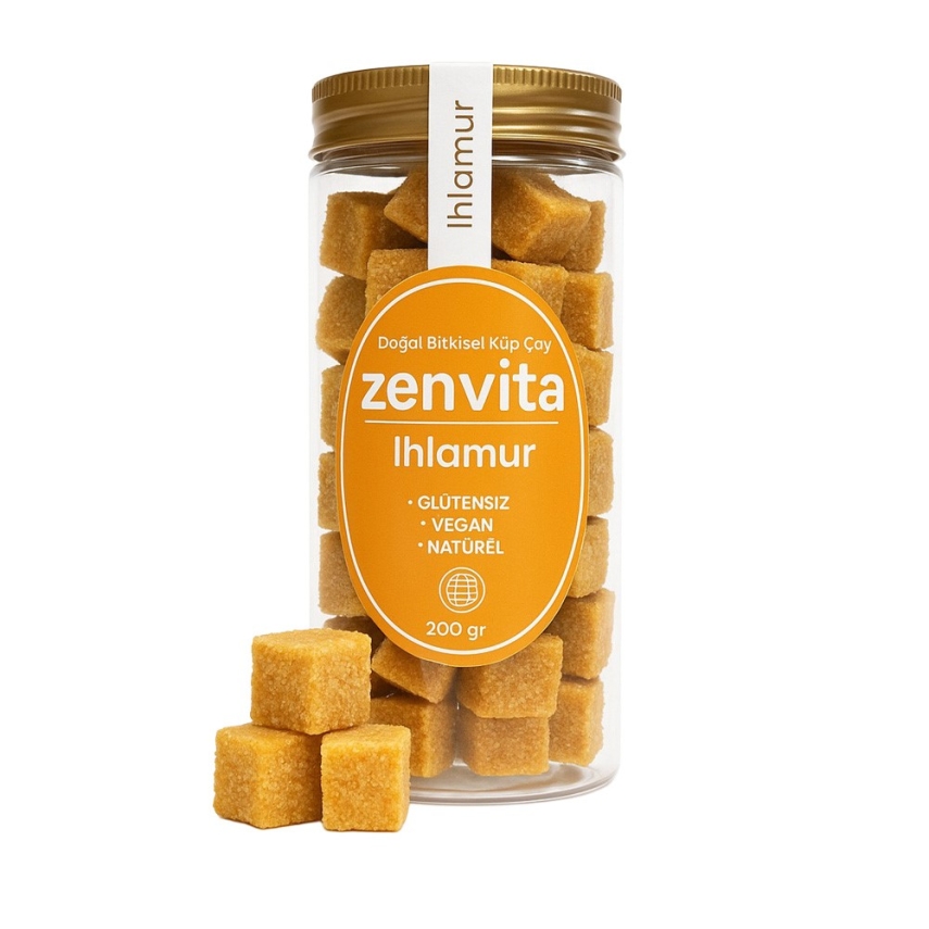 Zenvita Ihlamur Kış Çayı Küp 200 gr - 1