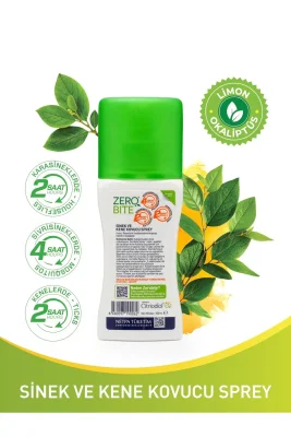 OUTLET - Zerobite Bitki Özlü Sinek ve Kene Kovucu Sprey 100 ml - 2