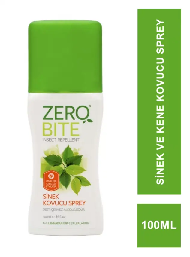 Zerobite Bitki Özlü Sinek ve Kene Kovucu Sprey 100 ml - 1