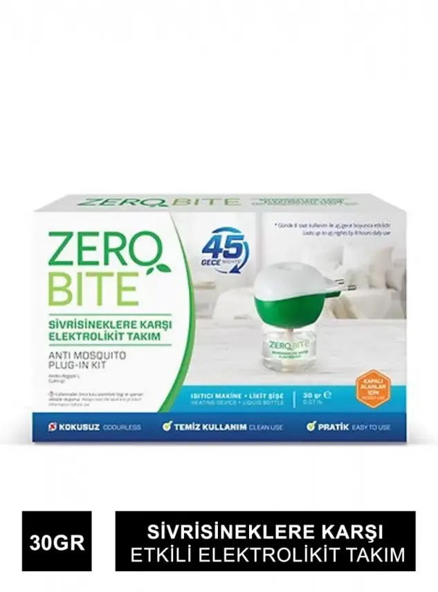 Zerobite Elektrolikit Takım -Makine & Yedek - - 45 Gece 30gr - 1