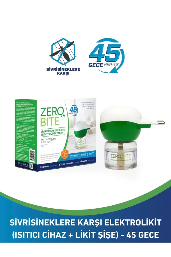 Zerobite Elektrolikit Takım -Makine & Yedek - - 45 Gece 30gr - 1