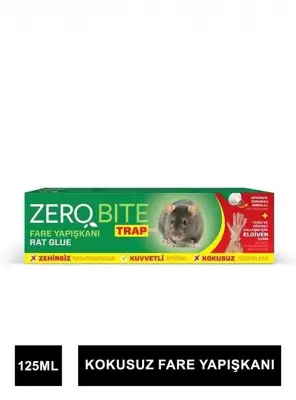 Zerobite Trap Fare Yapışkanı - Eldiven Hediyeli - 125 ml - 1