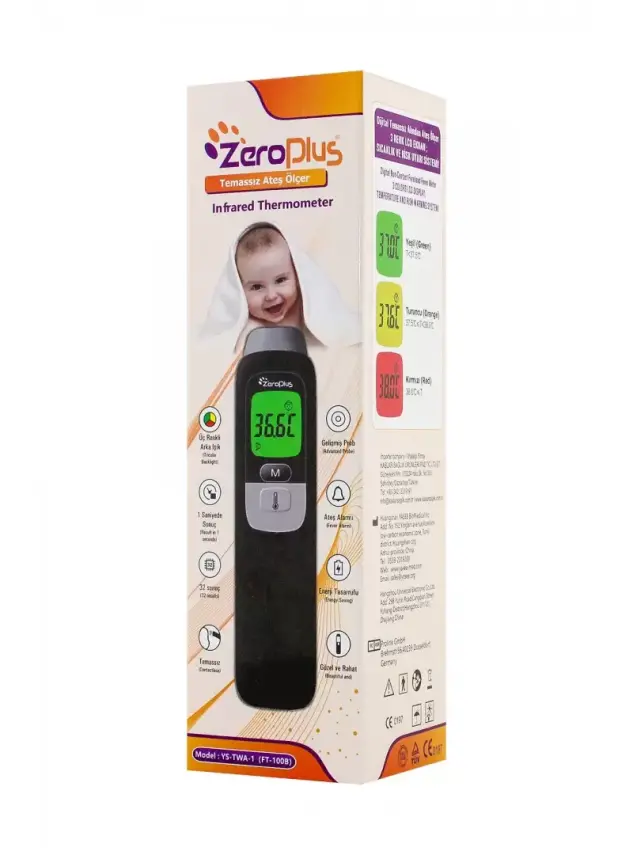 ZeroPlus Temassız Ateş Ölçer -FT-100B- - 1