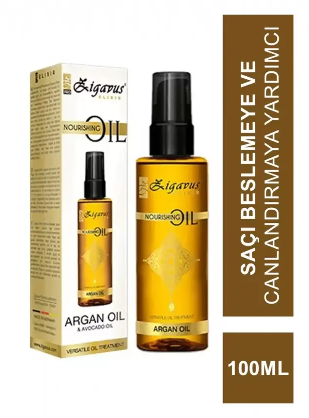 Zigavus Argan Oil Elixir Besleyici Saç Serumu 100ml - 2