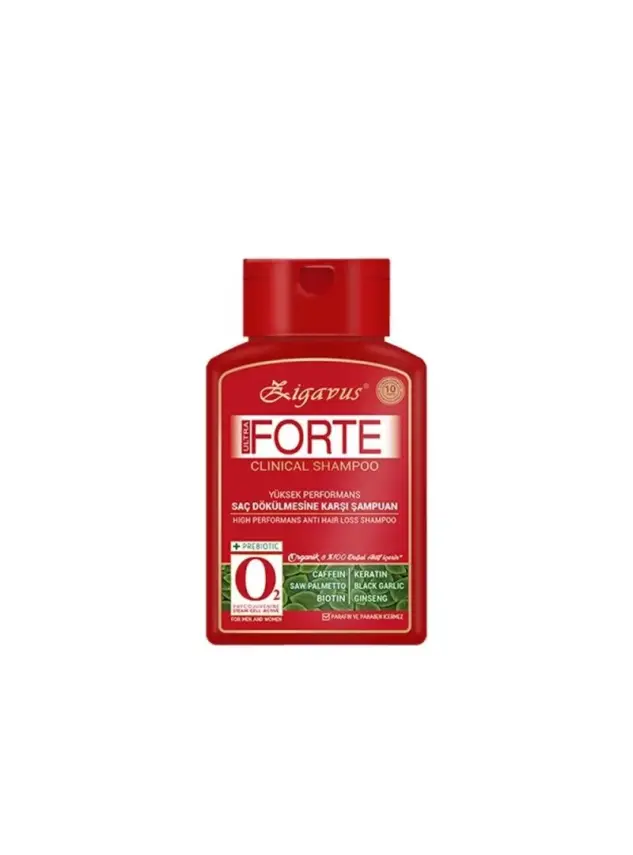 Zigavus Forte Ultra Clinical Yağlı Saçlar için Şampuan 300ml - 1