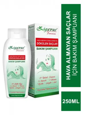 Zigavus Kapalı Saçlar İçin Bakım Şampuanı 250 ml - 2