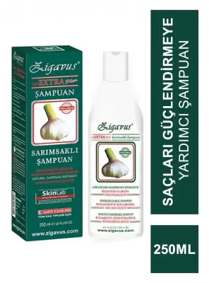 Zigavus Kokusuz Extra Plus Sarımsaklı Şampuan 250 ml - 2