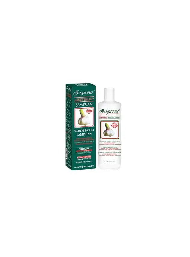 Zigavus Kokusuz Extra Plus Sarımsaklı Şampuan 450 ml - 1