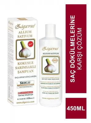 Zigavus Kokusuz Sarımsak Ekstraklı Şampuan 450ml - 2