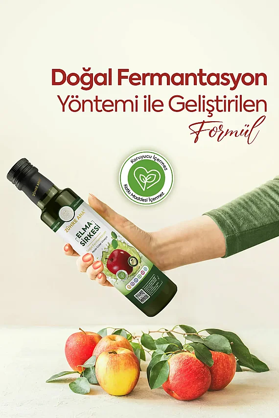 Zühre Ana Elma Sirkesi Doğal Fermantasyon - 3